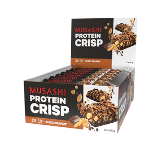 New ! Musashi Protein Crisp โปรตีนแท่งกรุบกรอบ โปรตีน 20 กรัม