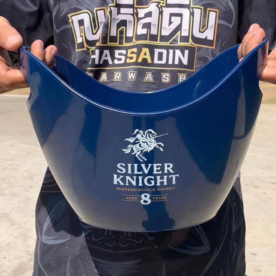 ถังน้ำแข็ง SILVER KNIGHT แช่เครื่องดื่มได้