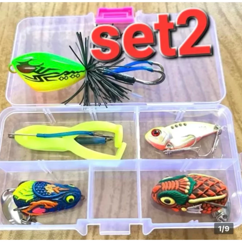 ชุดตีปลาช่อน"Suksrilure"set2