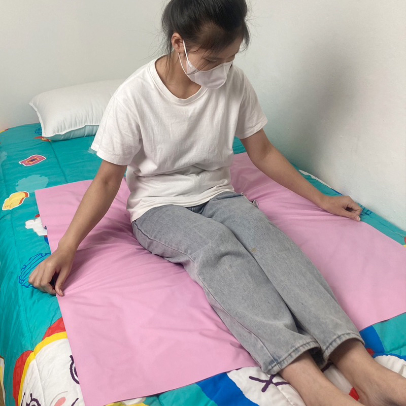 💥พร้องส่ง ผ้ายางกันเปื้อน ผ้ายางปูเตียงเด็กอ่อน ผู้ป่วย ผู้สูงอายุ ผ้ายาง 2 สี ใช้ได้ทั้ง 2 ด้าน มี 13 ขนาด - รูปที่ 5