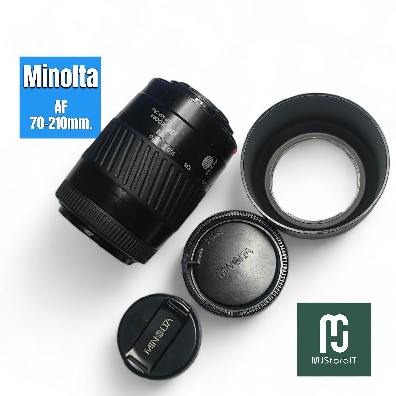 MINOLTA AF ZOOM MACRO 70-210MM.F4.5(32)-5.6 A MOUNT SONY (สภาพ 90-98%)