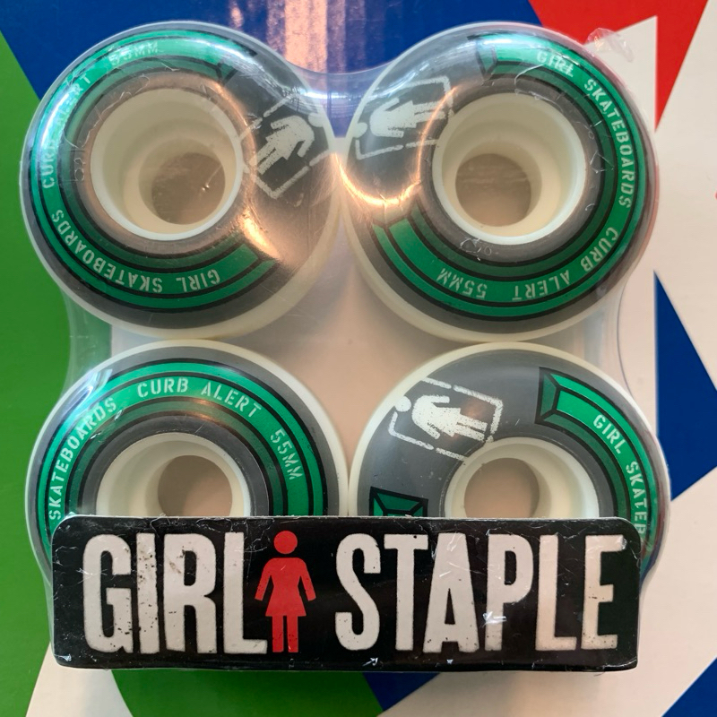 Girl skateboard wheels 55mm