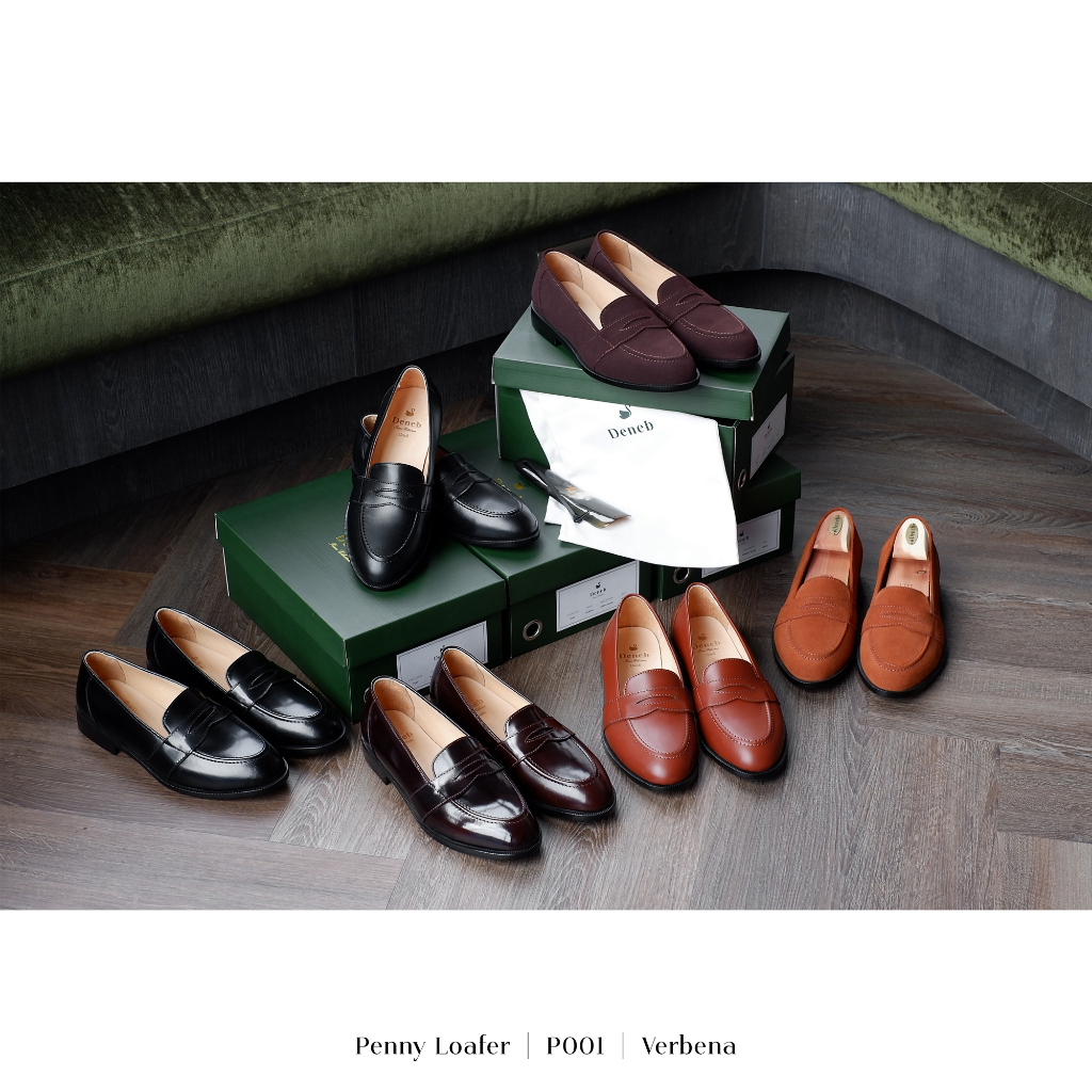 Deneb รองเท้าหนัง Penny Loafer P001 Verbena