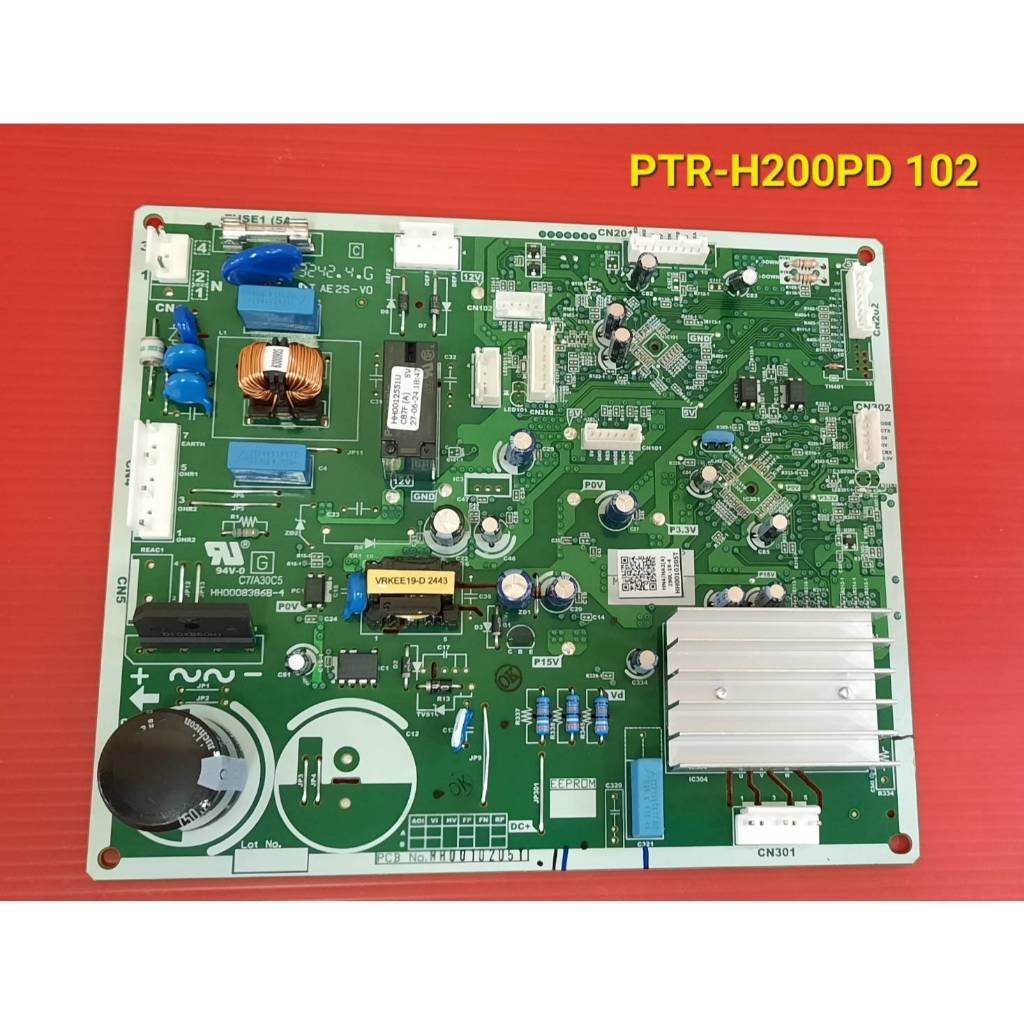 PTR-H200PD*102 แผงควบคุม ตู้เย็น Hitachi ใช้กับรุ่น  R-H200PD ,R-H230PD เท่านั้น