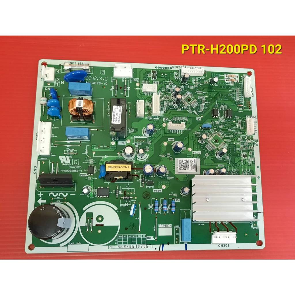 PTR-H200PD*102 แผงควบคุม ตู้เย็น Hitachi  แทนจากพาส PTR-H230PG7*101