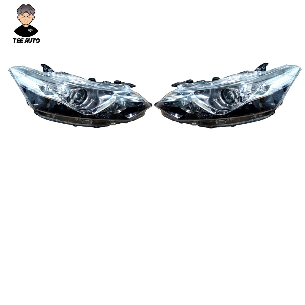 ไฟหน้า TOYOTA VIOS 2013 - 2017 โครมดำ