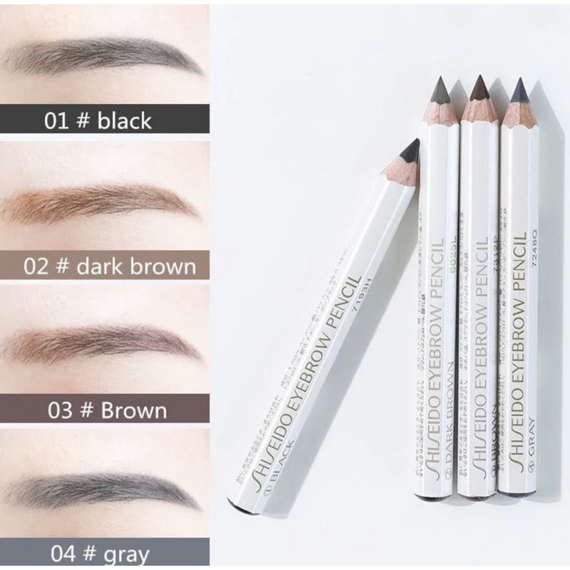 พร้อมส่ง ดินสอเขียนคิ้ว กันน้ำ ติดทน SHISEIDO Eyebrow Pencil Liner ชิเชโด้ ไม่เป็นจับตัวเป็นก้อน
