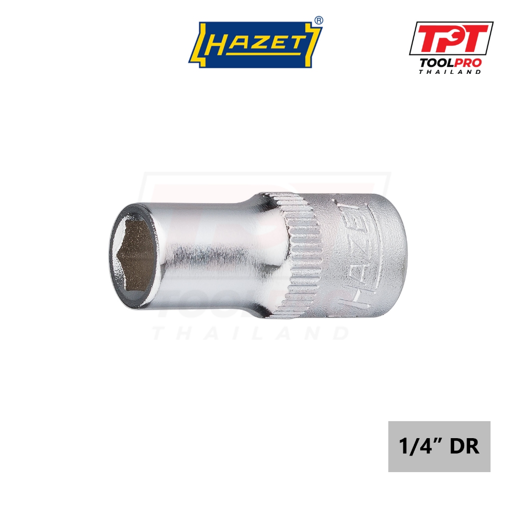 Hazet ลูกบล็อก 1/4" รุ่น 850, 6-Point, 3-14mm