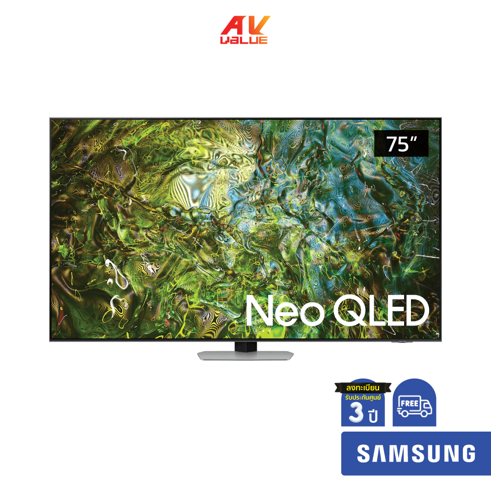 Samsung Neo QLED 4K TV รุ่น QA75QN90DAKXXT ขนาด 75 นิ้ว QN90D Series ( 75QN90D , 75QN90 , QN90 )