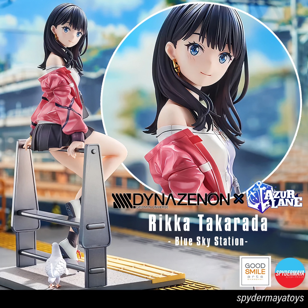 [พร้อมส่ง] ฟิกเกอร์  Rikka Takarada: Blue Sky Station ~ "GRIDMAN DYNAZENON" x "Azur Lane"