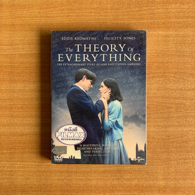 DVD : The Theory of Everything (2014) ทฤษฎีรักนิรันดร [มือ 1 ปกสวม] Eddie Redmayne / ดีวีดี หนัง แผ่