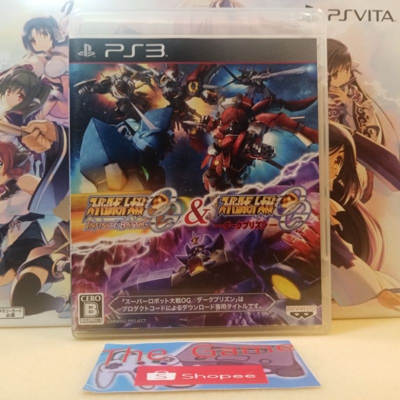 (PS3)​ เเผ่น​เกมส์​ 🥰 มือ​ 1​ 🌏Brand​New​🌏 PS3​ Super Robot Taisen OG Infinite Battle​ Zone3​