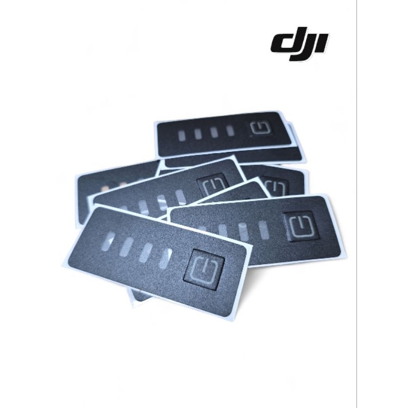 สติกเกอร์ ปุ่ม เปิด-ปิด แบตเตอรี่โดรน DJI T20P,T25,T30,T40,T50