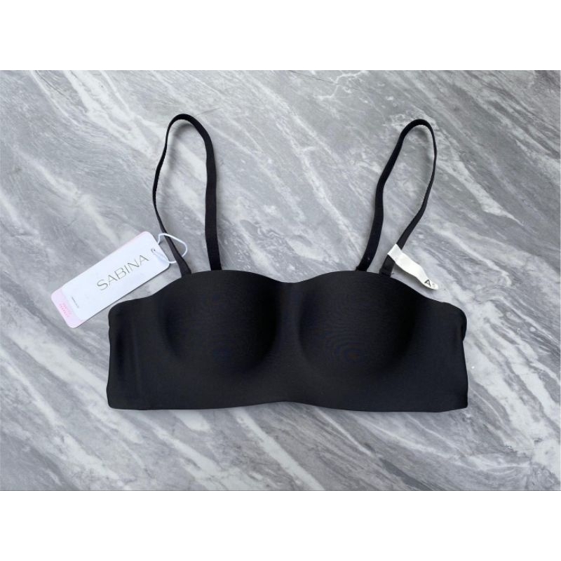 Sabina Pretty Perfect NBU23013  เสื้อชั้นในเกาะอก ไร้โครง - รูปที่ 4