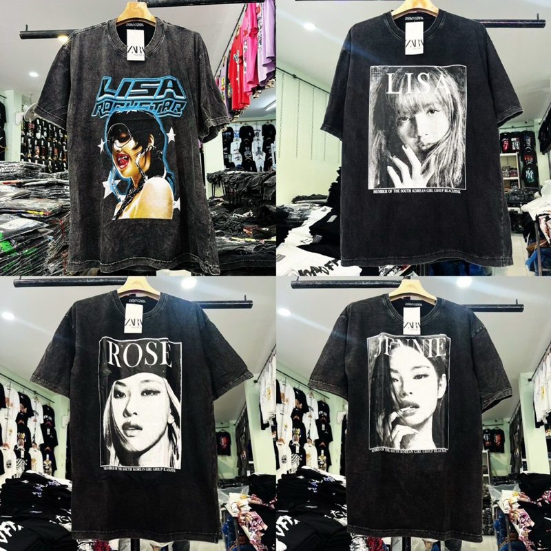 เสื้อวินเทจ ลายวง bp✨ ผ้าคอตตอนฟอกแท้ ✅ของแท้100%
