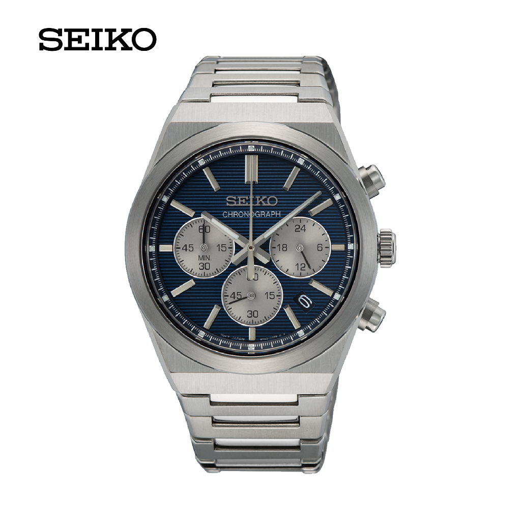 SEIKO นาฬิกาข้อมือ SEIKO QUARTZ MEN WATCH MODEL: SSB453P ขนาด 40 mm.