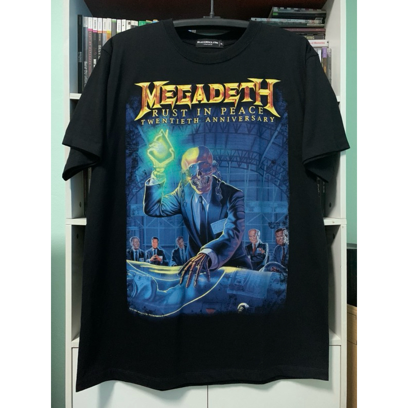 เสื้อวงลิขสิทธิ์แท้ Megadeth🇺🇸Rust in Peace