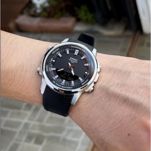 แท้แน่นอน 100% กับ CASIO AMW-880-1AVDF อุปกรณ์ครบทุกอย่างพร้อมใบรับประกัน CMG ประหนึ่งซื้อจากห้าง
