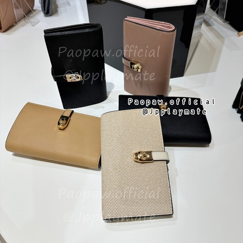 LYN กระเป๋าสตางค์ LYN  รุ่น Ralf Pocket Long Wallet แท้จากชอป พร้อมอุปกรณ์