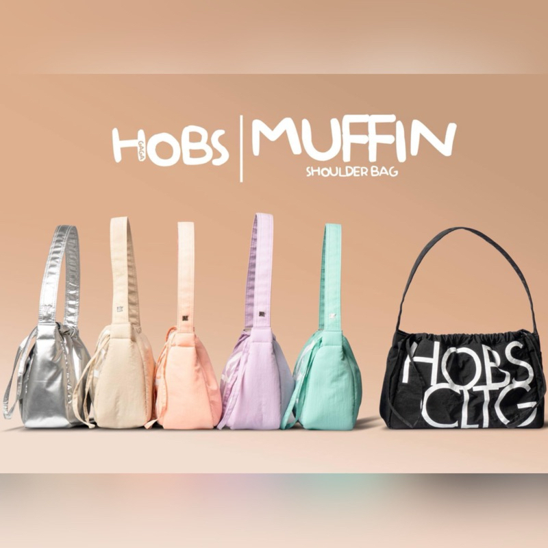 กระเป๋า Hobs | MUFFIN | Size : 11.5 x 7.5 x 4 inc.