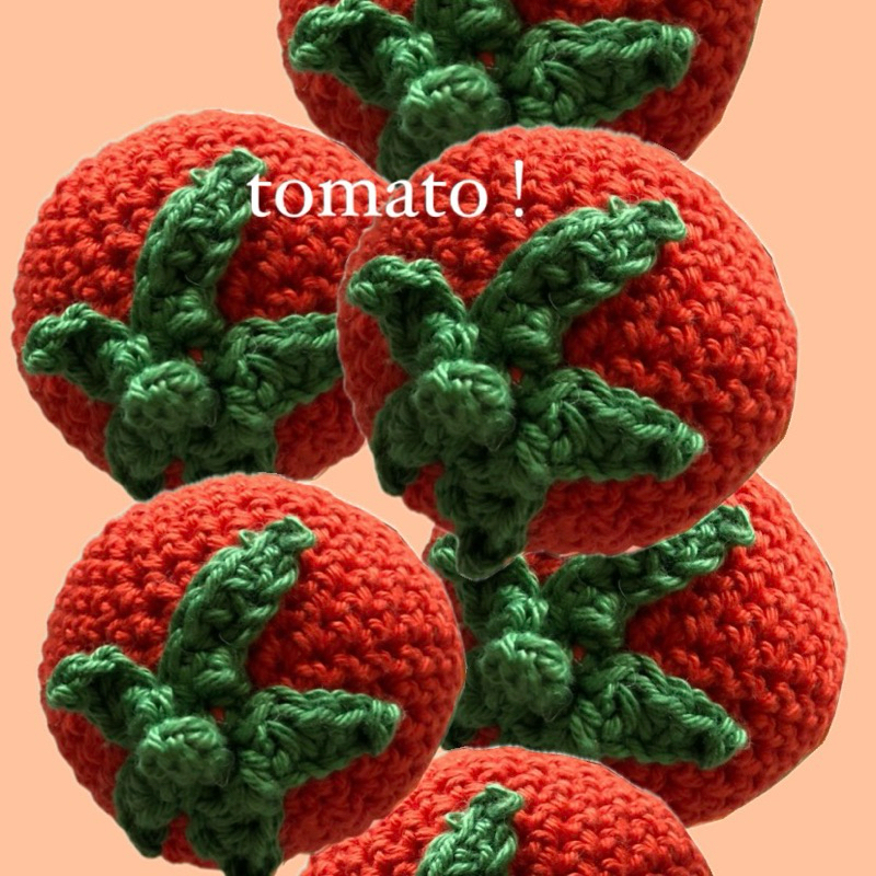 พร้อมส่ง | พวงกุญแจ มะเขือเทศ | tomato keychain |🍅