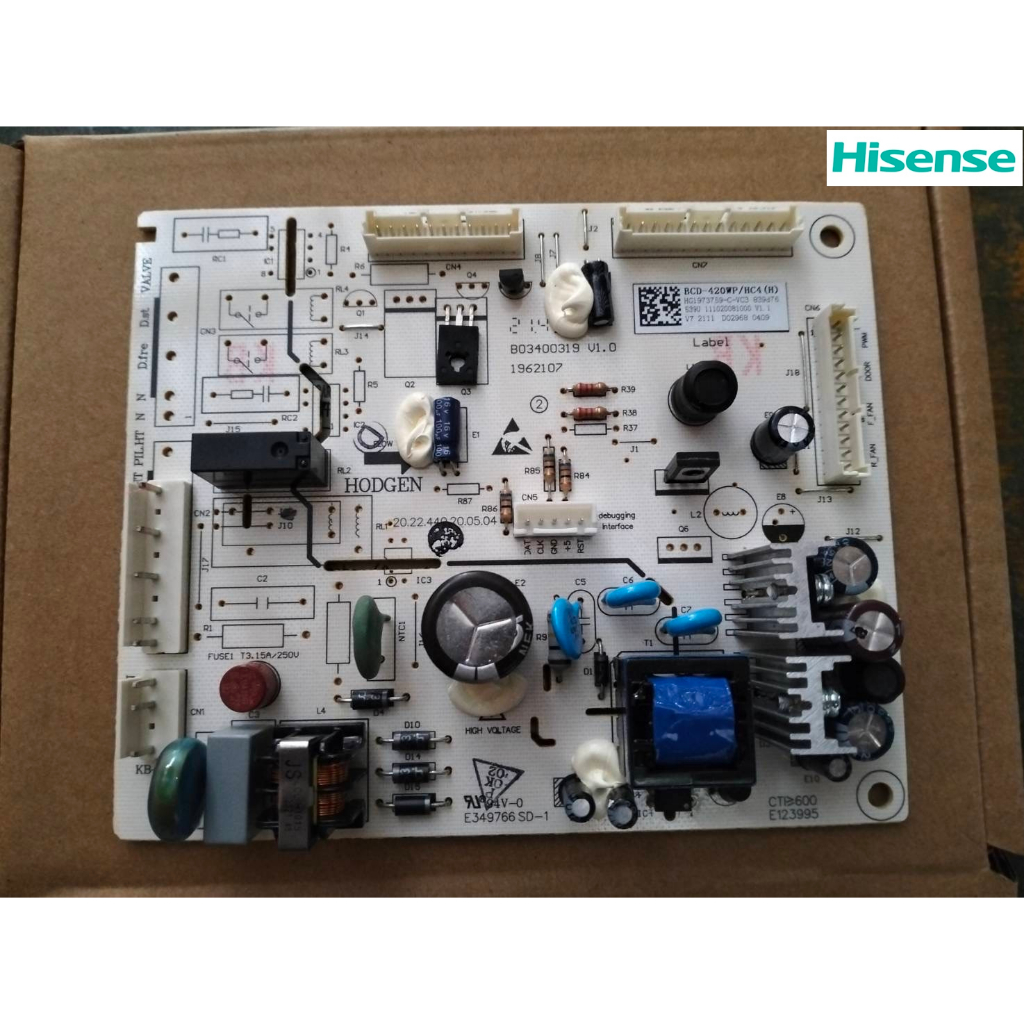 เมนบอร์ดตู้เย็น/HISENSE/รุ่นRB546N4AF1/K1973759/อะไหล่แท้