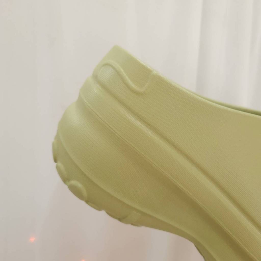 nice 2 feet u พร้อมส่งจากไทย NEW233 รองเท้าแตะหัวโตเปิดส้น พื้นสูง6cmพื้นนุ่มใส่สบาย รองเท้าแฟชั่นสำหรับผู้หญิง