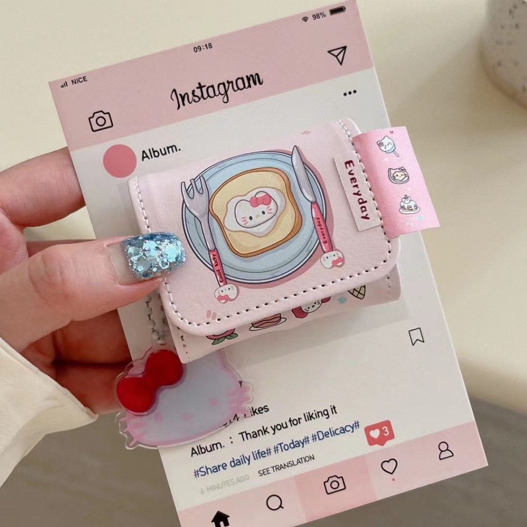 💜พร้อมส่งในไทย💜เคส for Airpods 3 2 1 Soft Case Airpods pro pro2 hello kitty ซิลิโคนนิ่ม การป้องกันการตก Airpod gen3 gen2