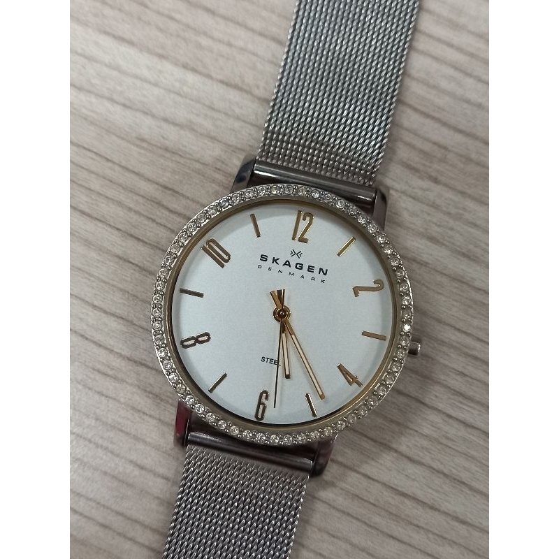 นาฬิกามือสอง Skagen denmark lady แท้