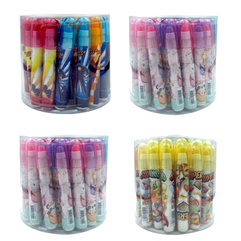 Pronto ยางลบดินสอเปลี่ยนไส้ได้มีกลิ่นหอมลายการ์ตูน (36 ด้าม)
