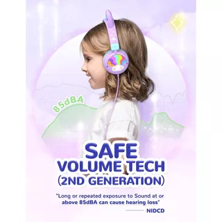 [มีระบบจำกัดเสียงสำหรับเด็ก] หูฟังเด็ก iClever HS25 Kids Headphones หูฟังครอบหูเด็ก หูฟังสำหรับเด็ก