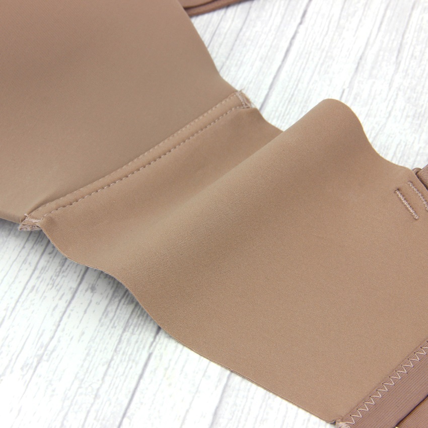 🌼👙 Anny 9583 เสื้อในทรงเกาะอกคัพ C-D เสื้อในไร้โครง บราสำหรับสาวอวบ 3-4 ตะขอ ปรับได้ 3 ระดับ 🌼👙 - รูปที่ 4