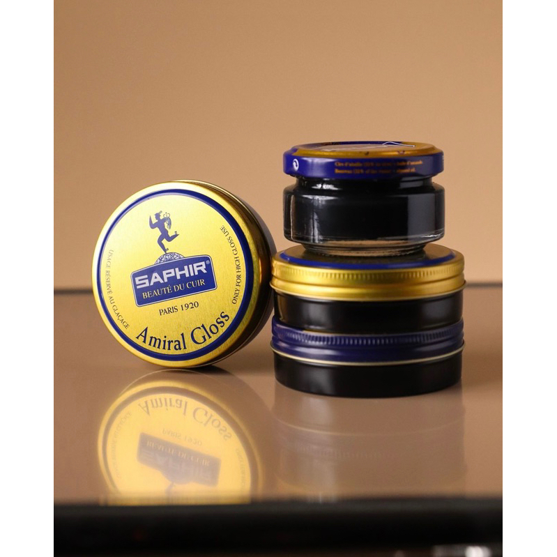 SAPHIR شمع تلميع Amiral Gloss ‏50 مل — صورة 3