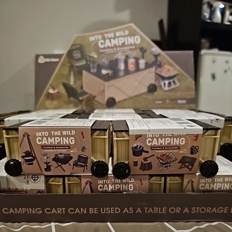 กล่องสุ่ม into the wild camping mr.diy