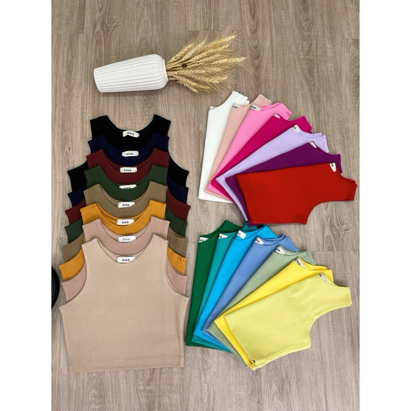 Laila Crop ป้าย Siwashop