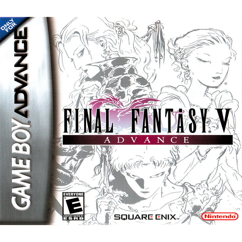 ตลับ GBA  Final Fantasy V ตลับผลิตใหม่ ภาคภาษาอังกฤษ ระบบ เซฟ ไอซี ไม่ใช้ถ่าน