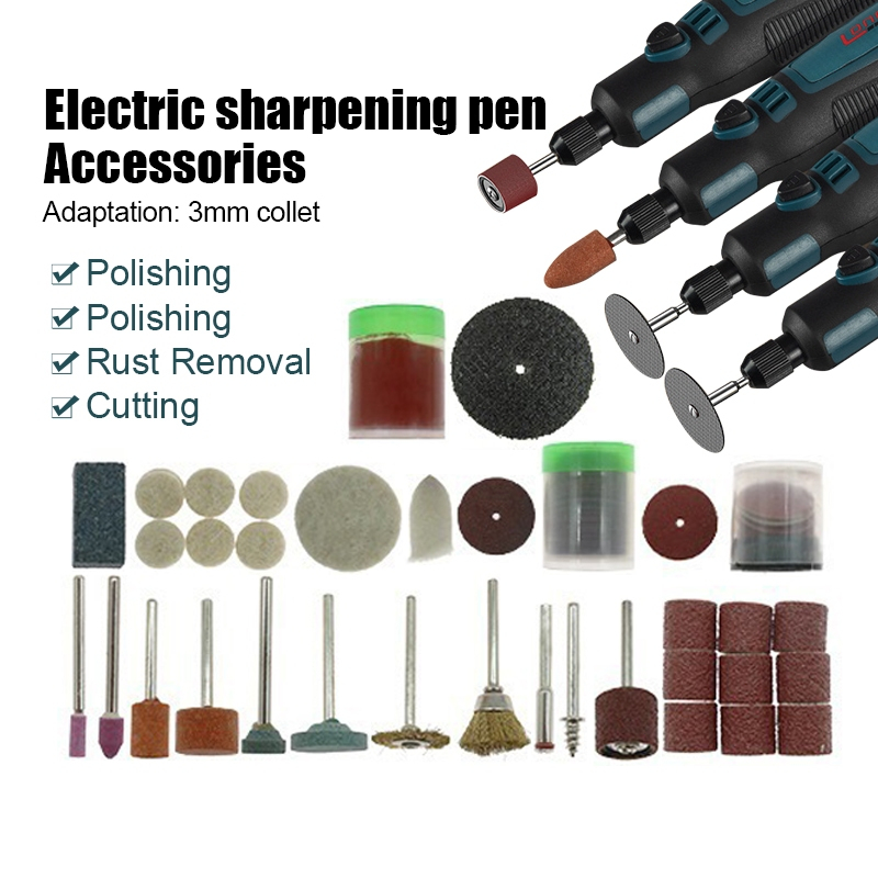 (108 ชิ้น) เครื่องเจียร์ mini เครื่องเจียร์ไร้สาย เครื่องเจียรไฟฟ้า ปรับความเร็วได้ 3.6V ชาร์จ USB สําหรับครัวเรือน - รูปที่ 2