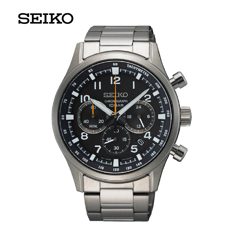 SEIKO นาฬิกาข้อมือ SEIKO QUARTZ MEN WATCH MODEL: SSB447P ขนาด 43 mm.