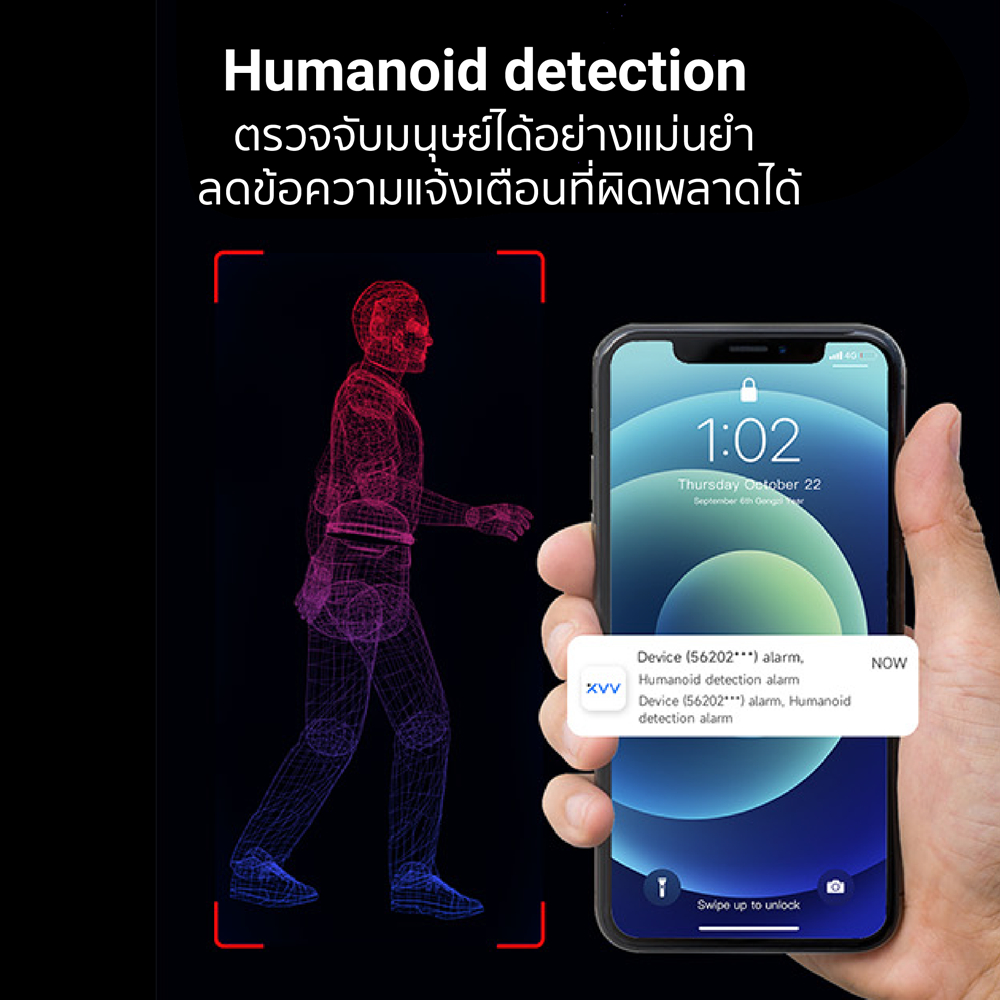 [ลดเหลือ 1104] XiaoVV BP3 กล้องวงจรปิดนอกบ้าน 2 เลนส์ ความละเอียด 2MP+2MP เชื่อมต่อไร้สาย WIFI 2.5K -1Y
