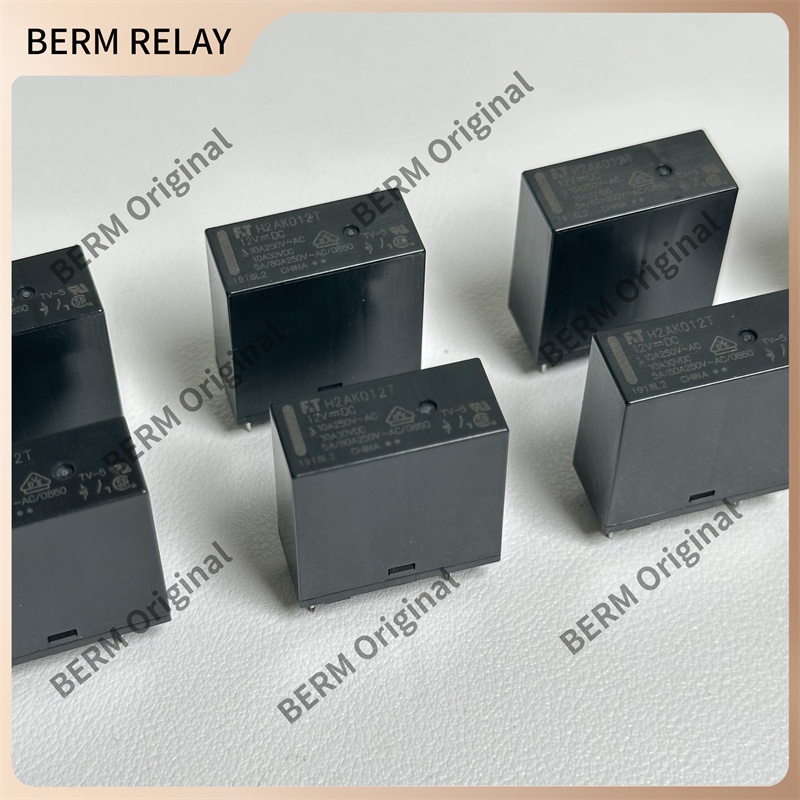 BERM H2AK012T FT relay 4 ขา 12V DC 10A 250V 10A 30VDC 5A/80A 250V รีเลย์ สินค้าของแท้