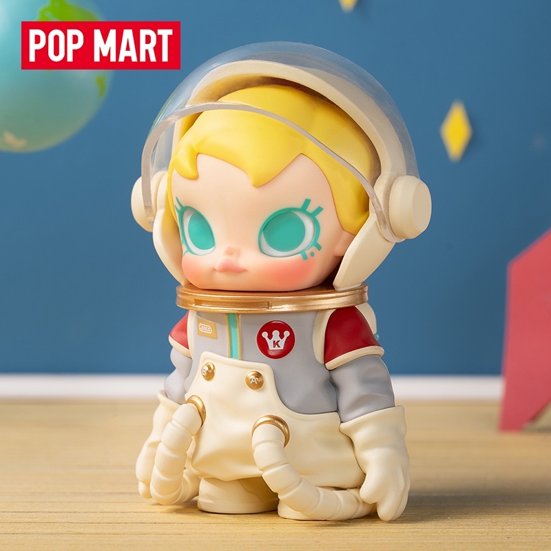 Pop Mart : Baby Molly WHEN I WAS THREE : Baby Astronaut เช็คการ์ด ไม่แกะซอง Figure