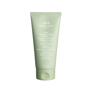 ABIB Acne Foam Cleanser Heartleaf Foam ผลิตภัณฑ์ทำความสะอาดผิวหน้า 150ml