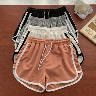 【พร้อมส่งจากไทย】กางเกงขาสั้น กางเกงขาสั้นหญิง ทรง Sport 4XLใส่ได้ เหมาะกับหน้าร้อน