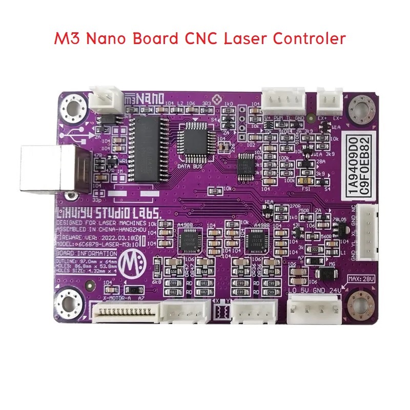 บอร์ด ,M3 Nano CNC laser  CUT , Engraving  สำหรับโปรแกรม Corel  Laser