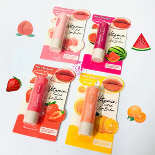 29199-03 ลิปบาล์มผลไม้ kiss beauty บำรุงริมฝีปากให้ความชุ่มชื้น ลิปมัน