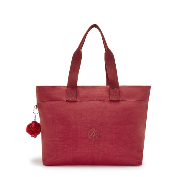 กระเป๋า KIPLING รุ่น COLISSA UP สี FUNKY RED ราคาถูก Shopee Lazada