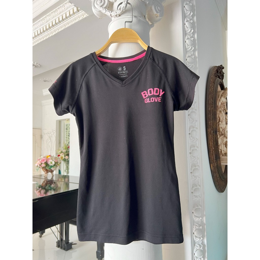 เสื้อยืด กีฬา Body Glove สีดำ ไซส์ S