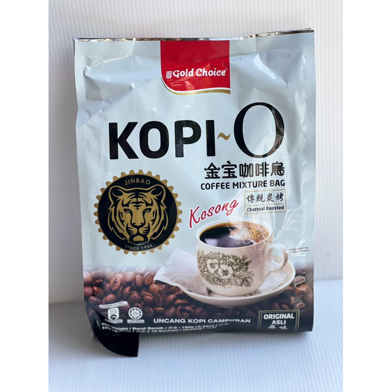 KOPI~O kosong กาแวโบราณ 1แพ็ค18ห่อ