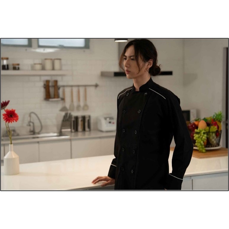 ชุดเชฟ (Chef Coat) KJC-001-BK