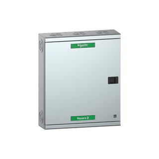 Schneider Electric ตู้โหลดเซ็นเตอร์ แบบ เมนเบรกเกอร์ 100A ขนาด 12 ช่อง 3 เฟส 4 สาย แรงดัน 240/415 VAC (QO3-100EZ12G/SN)